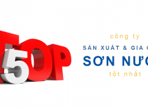 Top 5 công ty sản xuất & gia công sơn nước tốt nhất Việt Nam